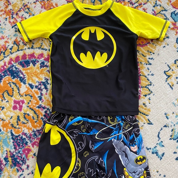 batman swim shirt